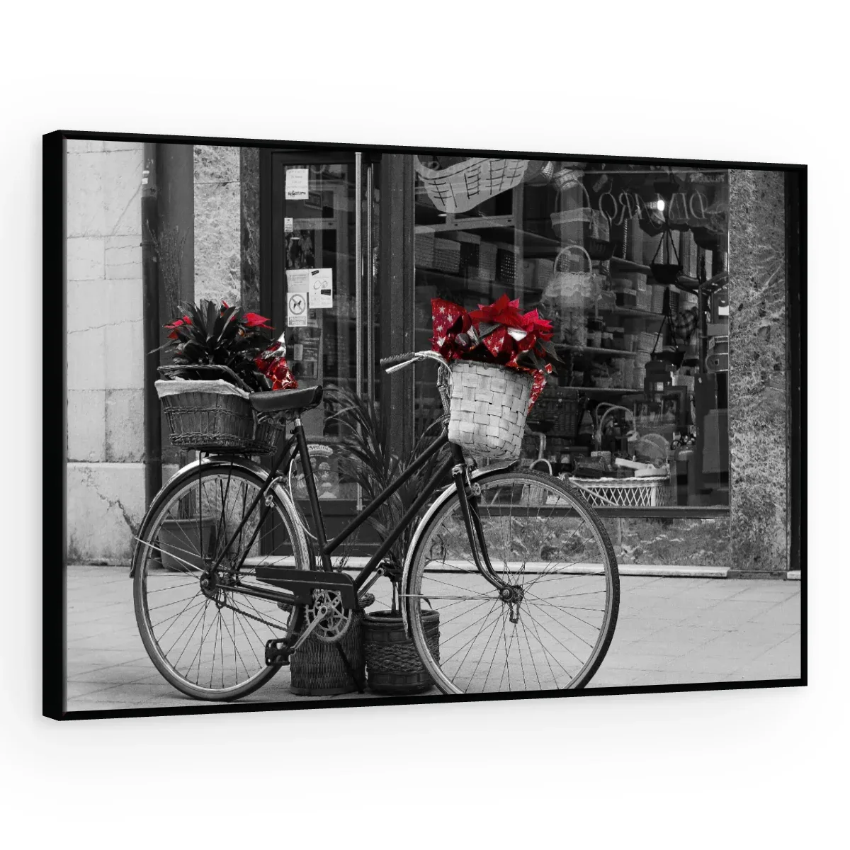 Quadro Decorativo Canvas Bicicleta Florida - CI0047