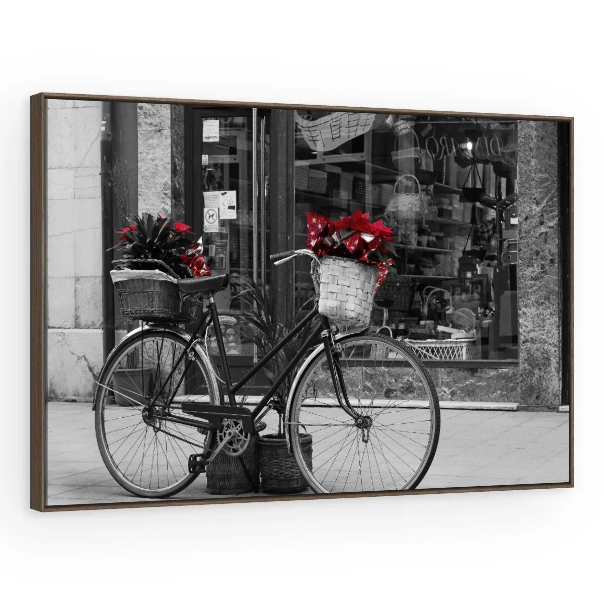 Quadro Decorativo Canvas Bicicleta Florida - CI0047