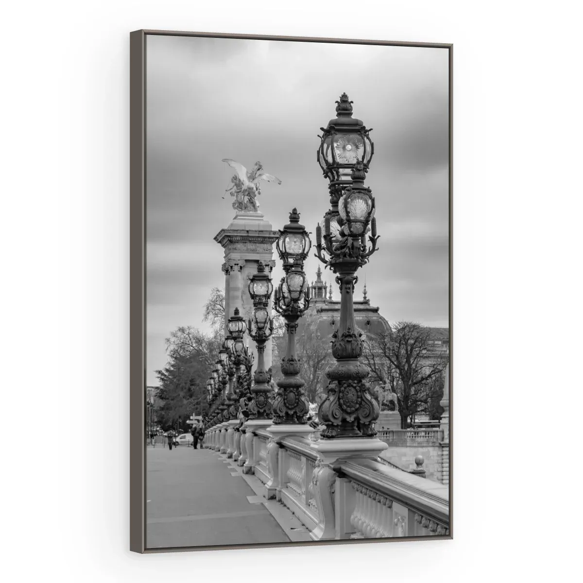 Quadro Decorativo Canvas Postes Parisienses - CI0048