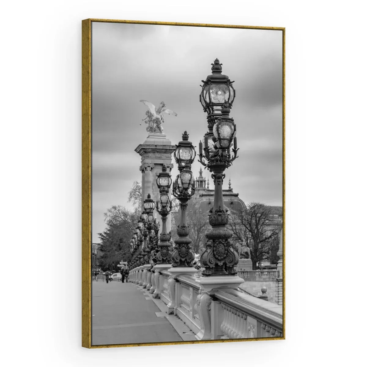 Quadro Decorativo Canvas Postes Parisienses - CI0048