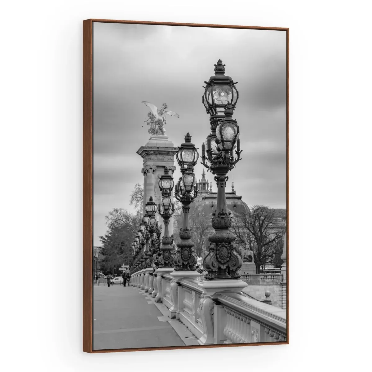 Quadro Decorativo Canvas Postes Parisienses - CI0048