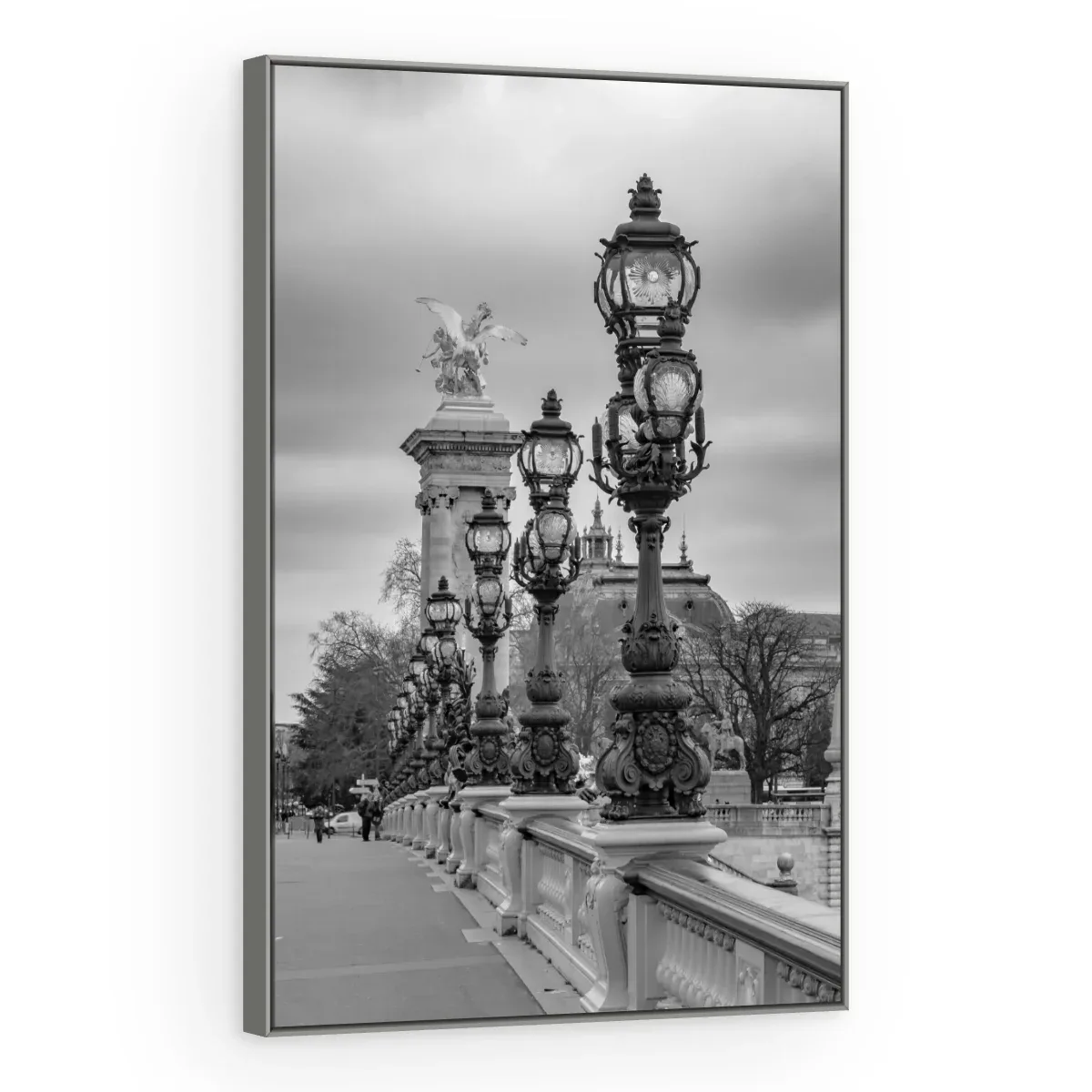Quadro Decorativo Canvas Postes Parisienses - CI0048