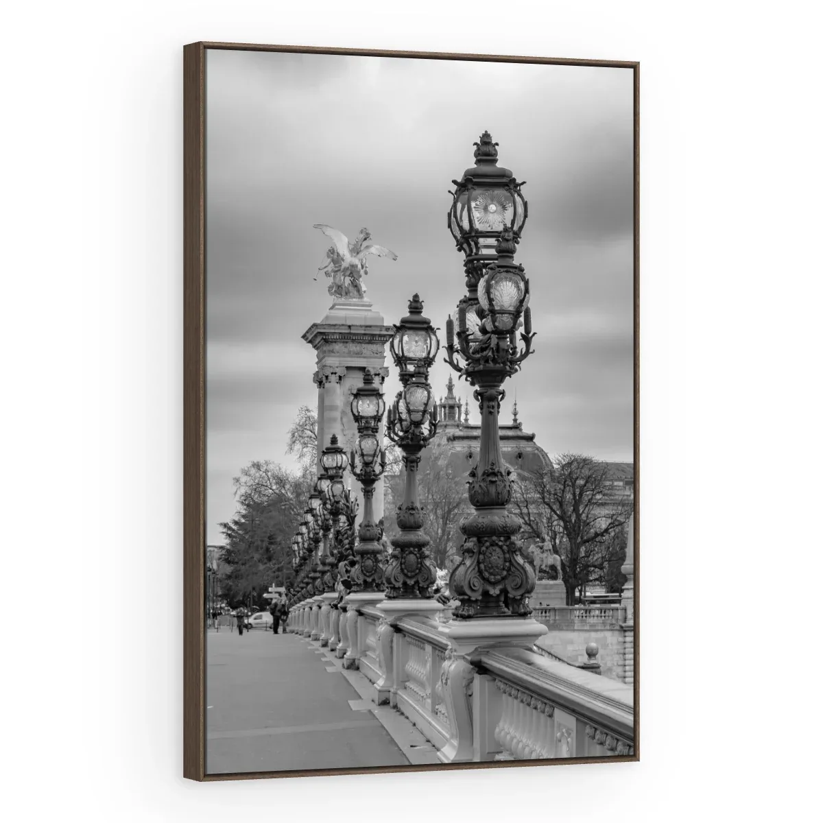Quadro Decorativo Canvas Postes Parisienses - CI0048