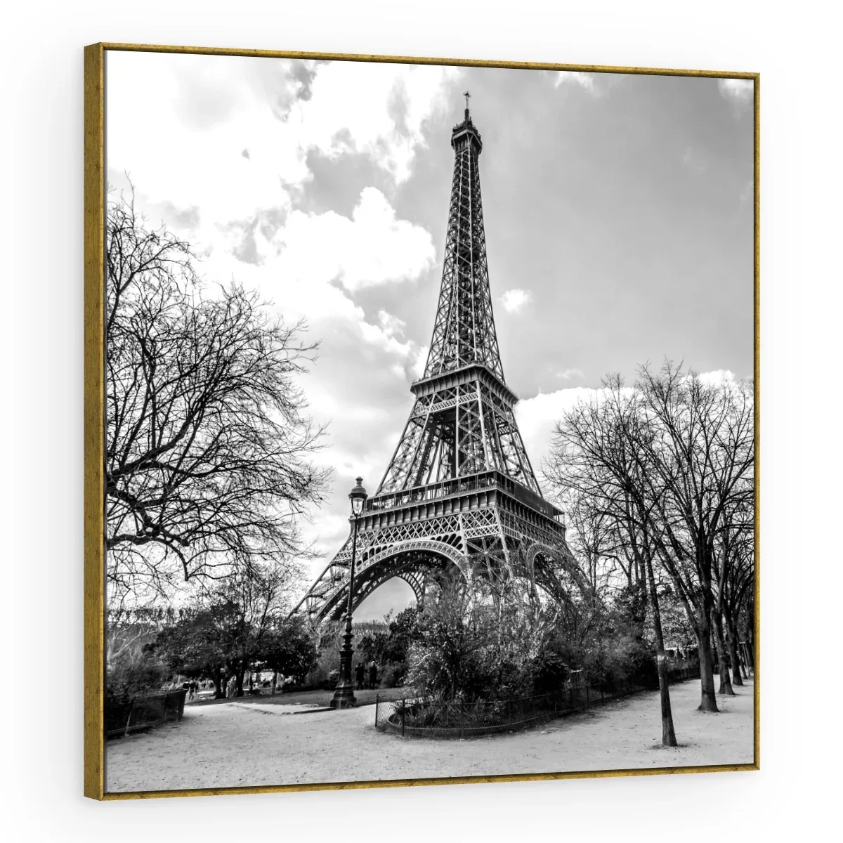 Quadro Decorativo Canvas Eiffel Invernal - CI0051