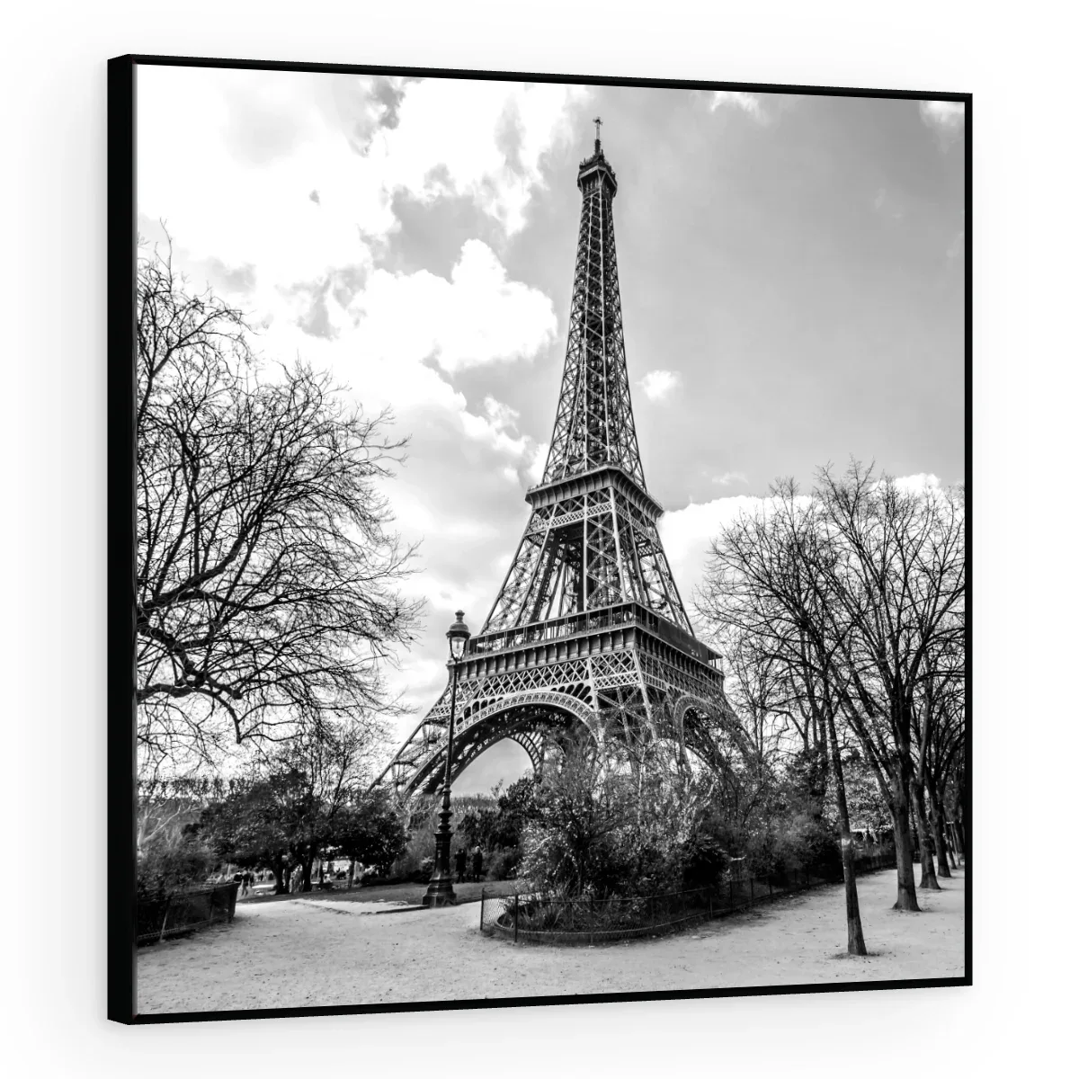 Quadro Decorativo Canvas Eiffel Invernal - CI0051