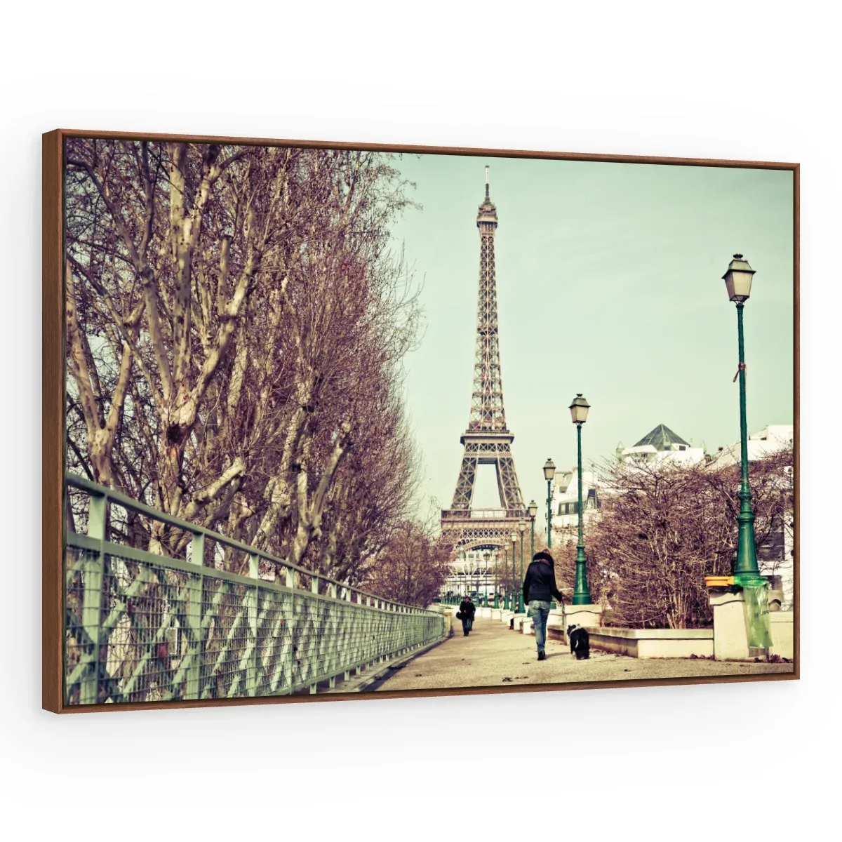 Quadro Decorativo Canvas Eiffel Retrô - CI0052