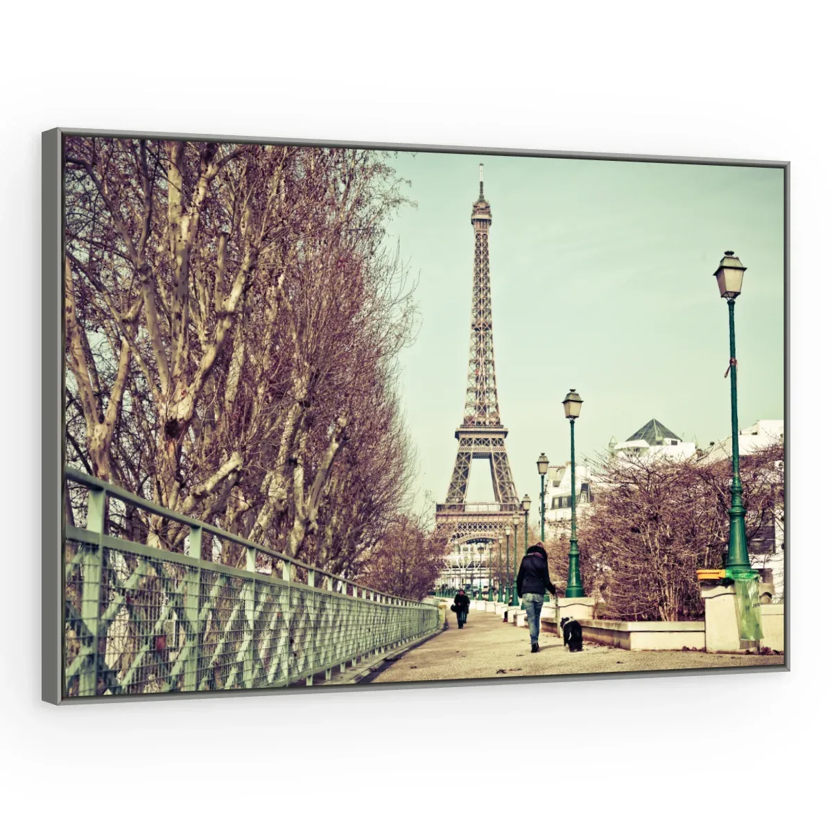 Quadro Decorativo Canvas Eiffel Retrô - CI0052
