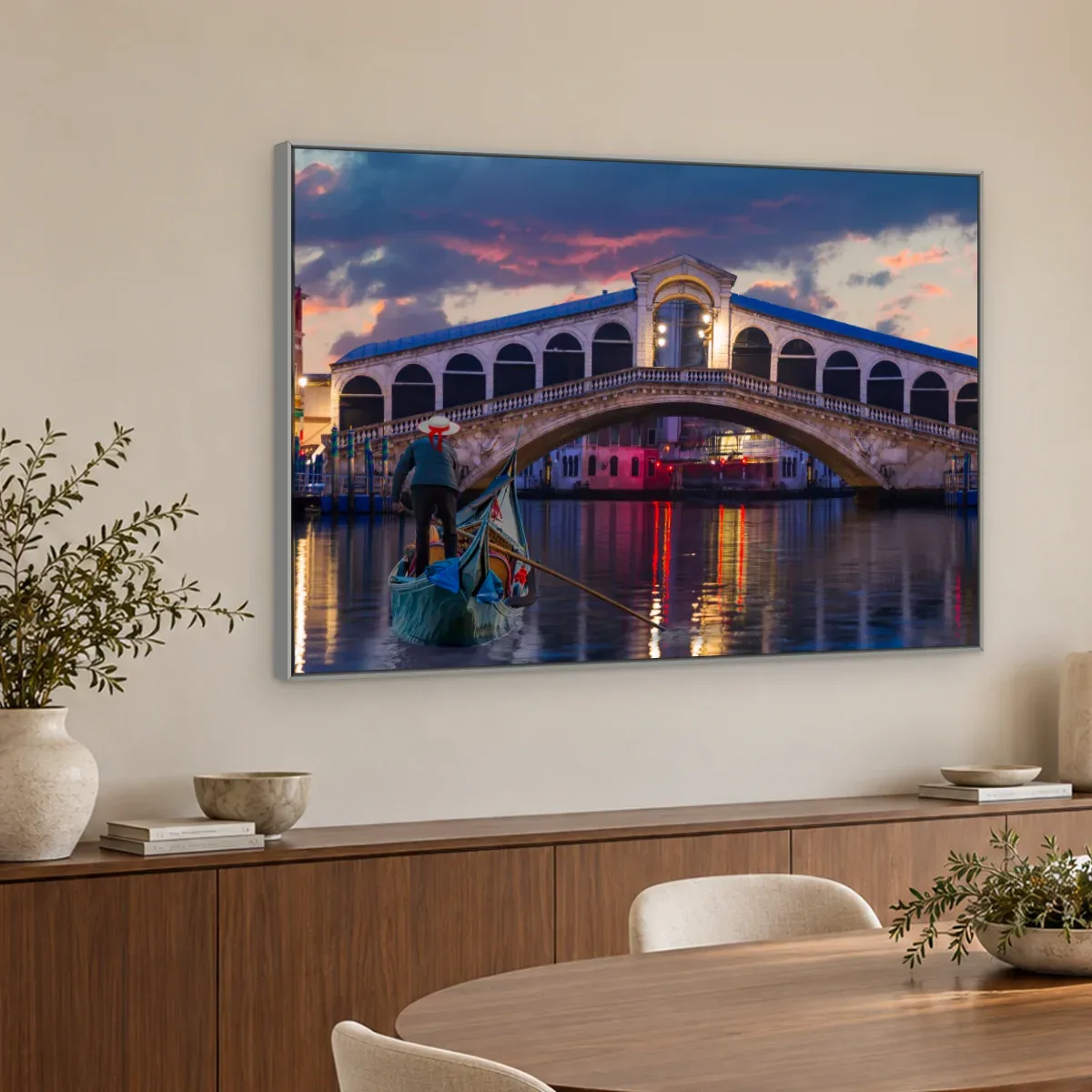 Quadro Decorativo Canvas Ponte Rialto - CI0053