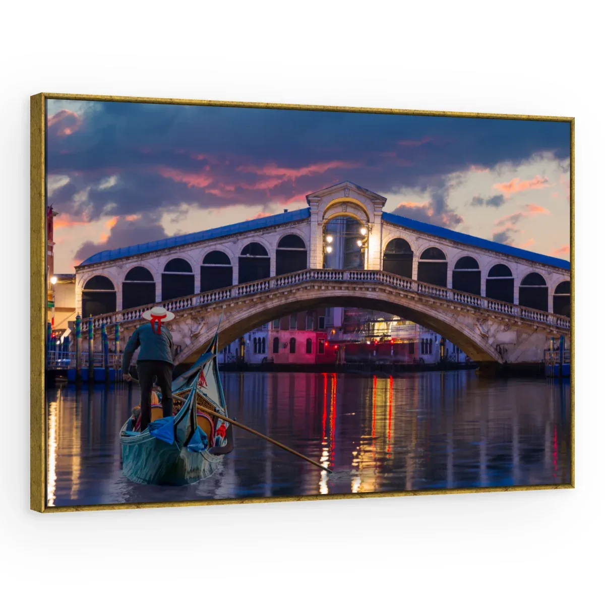 Quadro Decorativo Canvas Ponte Rialto - CI0053
