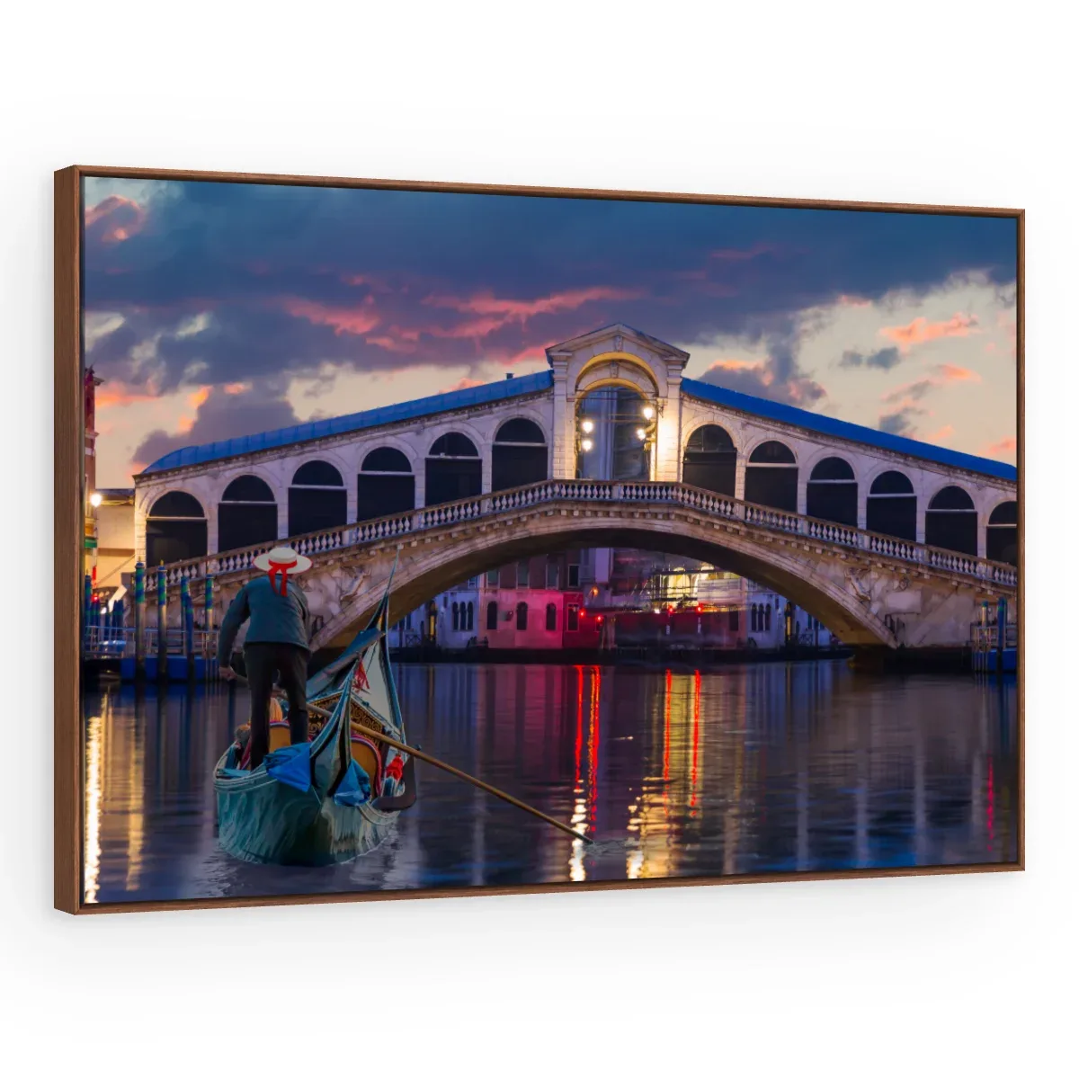 Quadro Decorativo Canvas Ponte Rialto - CI0053