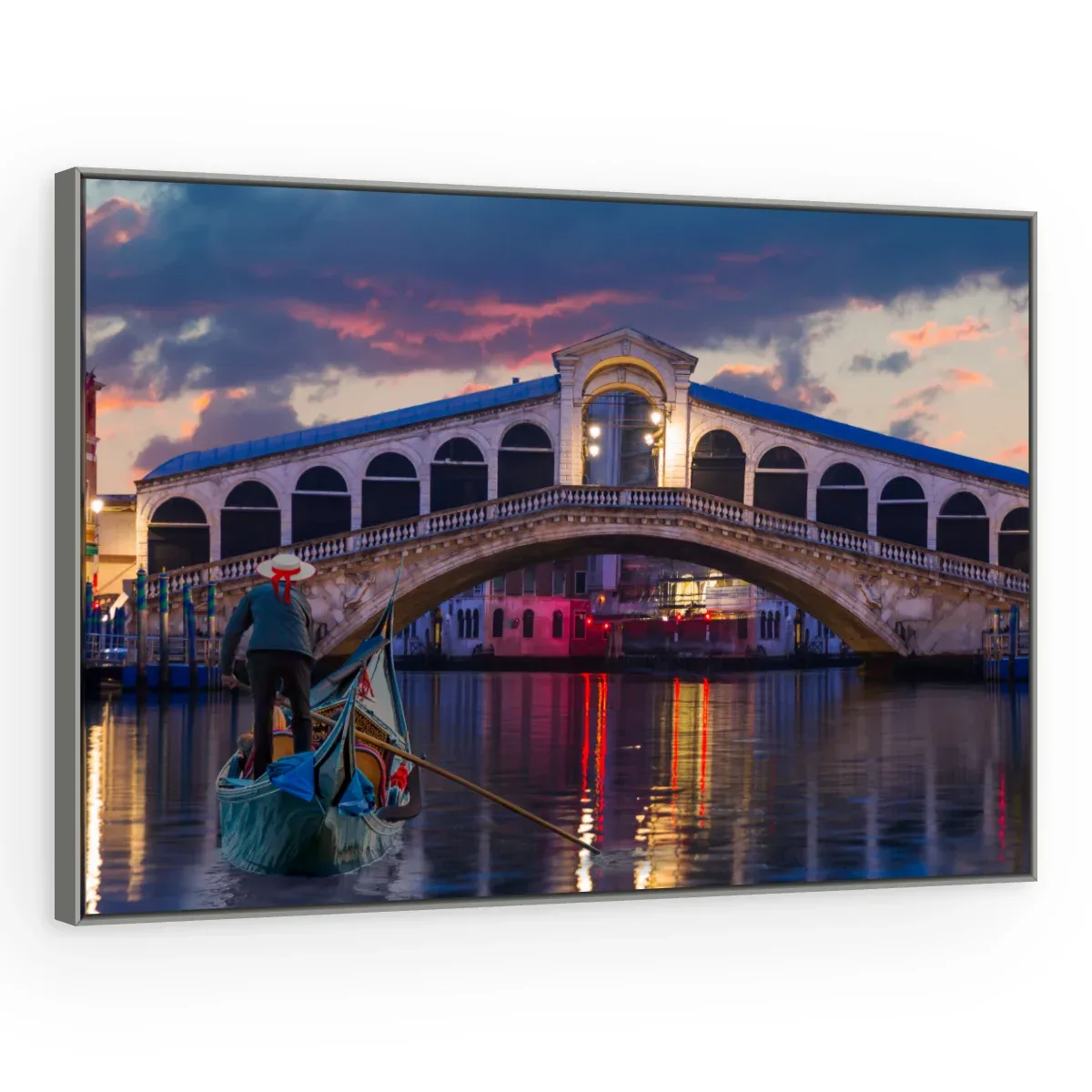 Quadro Decorativo Canvas Ponte Rialto - CI0053