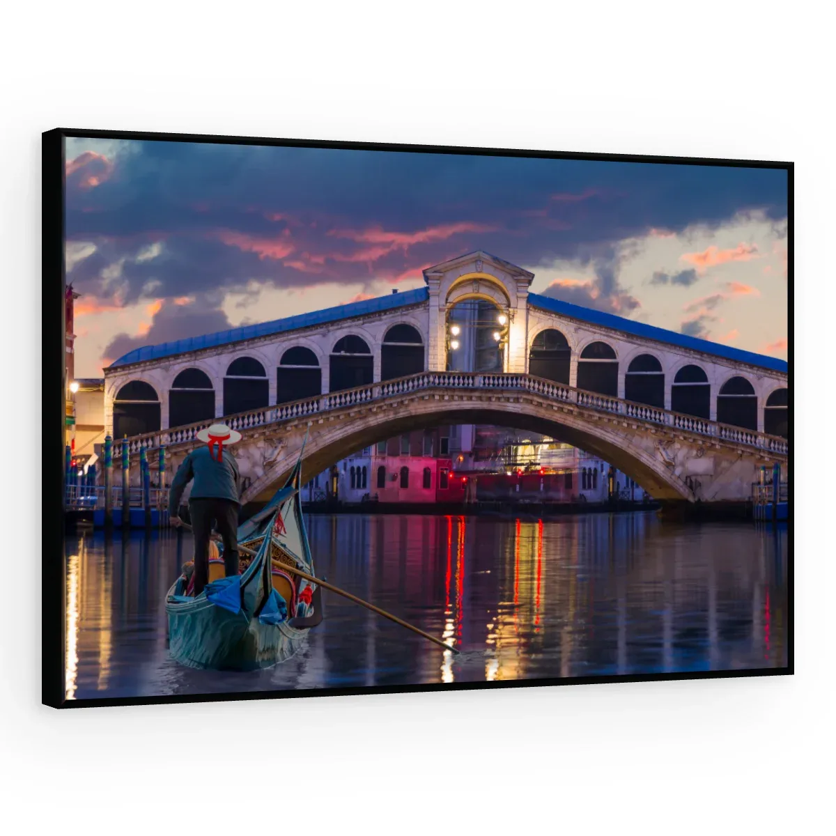 Quadro Decorativo Canvas Ponte Rialto - CI0053