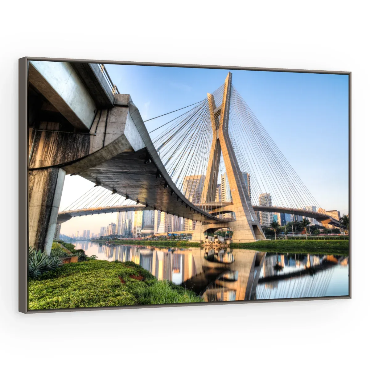 Quadro Decorativo Canvas Ponte Estaiada - CI0057