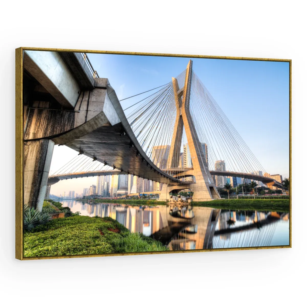 Quadro Decorativo Canvas Ponte Estaiada - CI0057