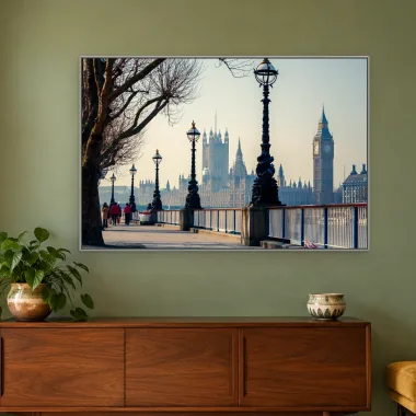 Quadro Decorativo Canvas Londres Vintage - CI0058
