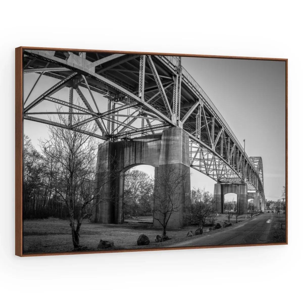 Quadro Decorativo Canvas Ponte Metálica - CI0060