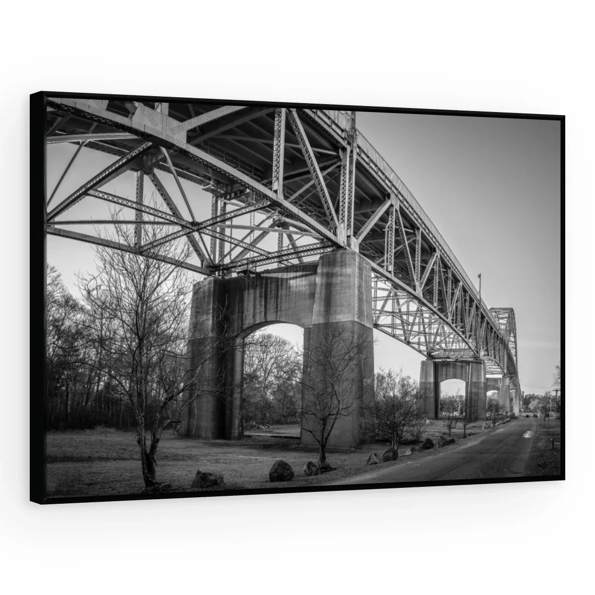Quadro Decorativo Canvas Ponte Metálica - CI0060