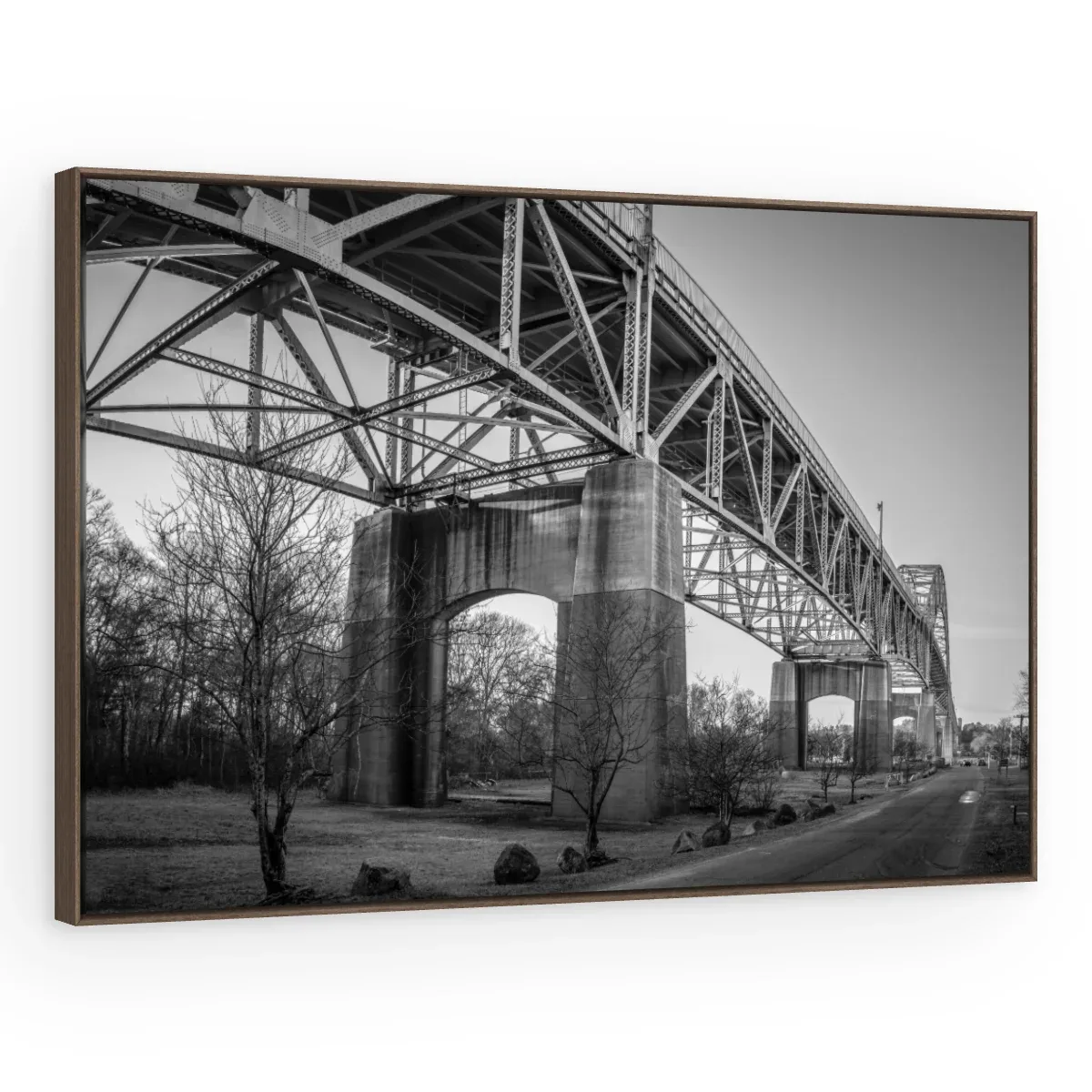 Quadro Decorativo Canvas Ponte Metálica - CI0060