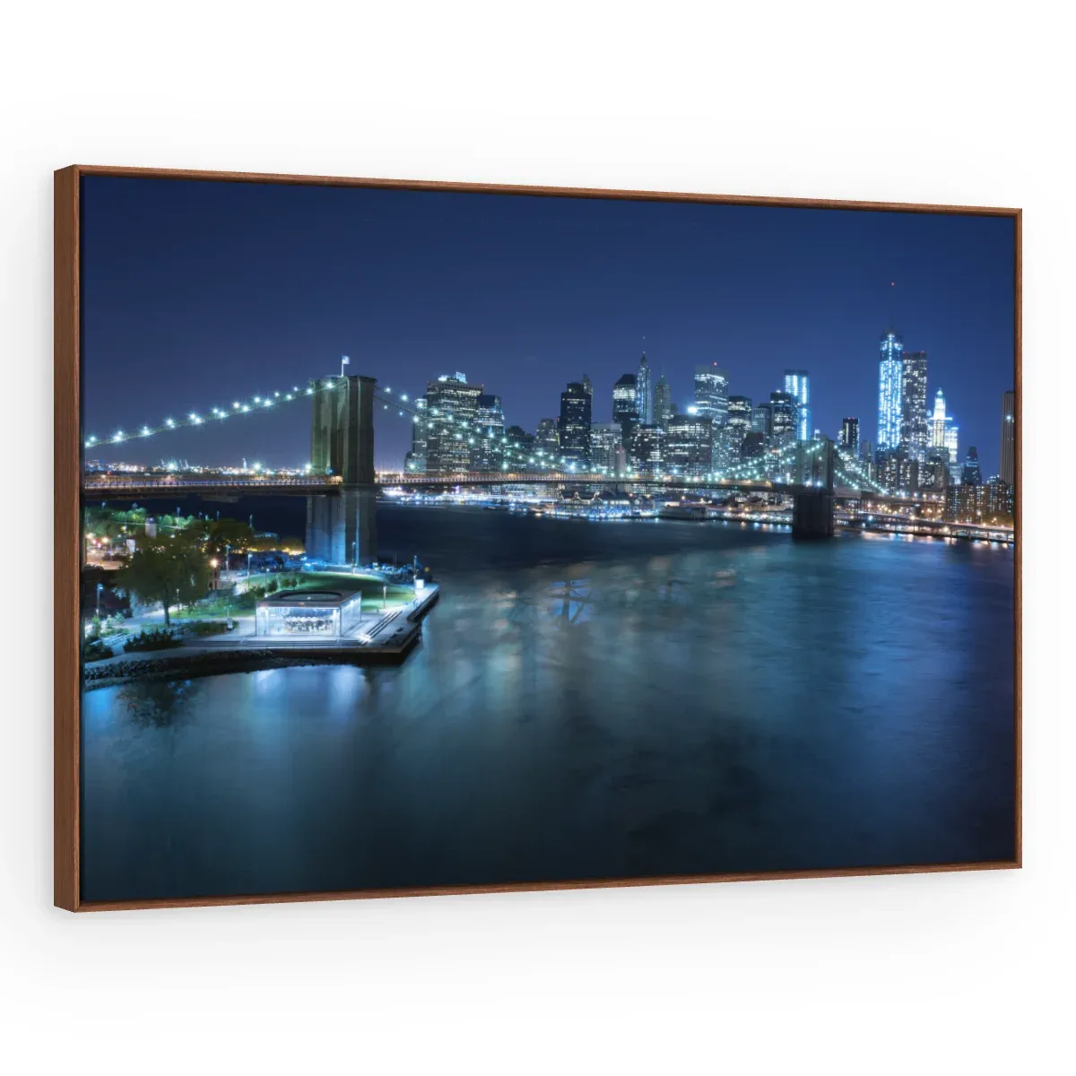 Quadro Decorativo Canvas Manhattan Noturna - CI0063