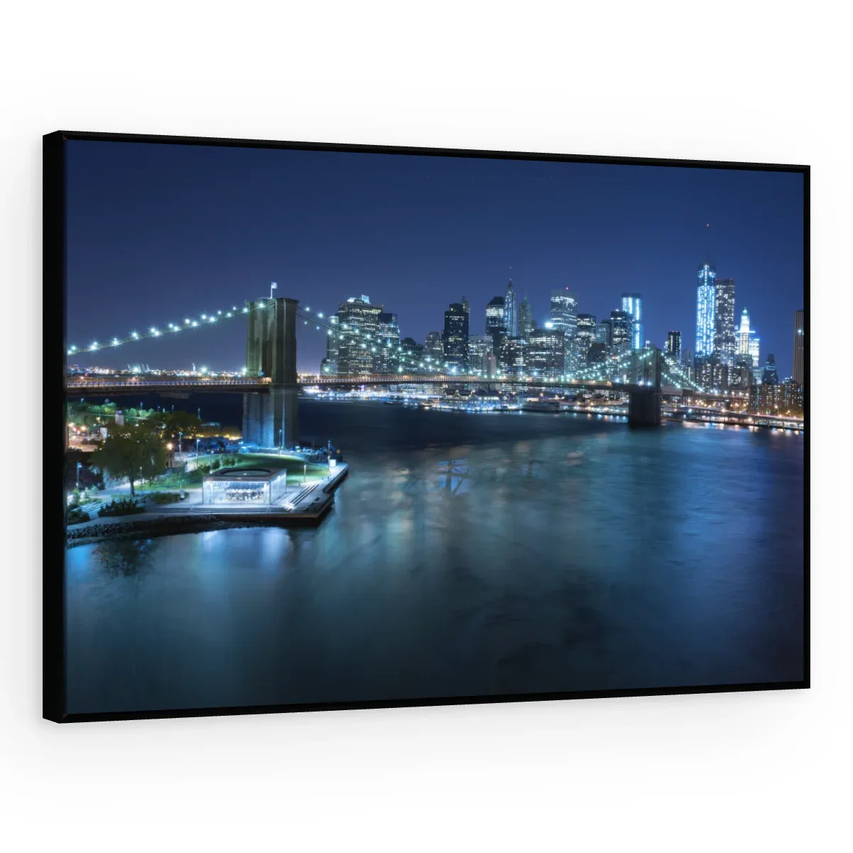 Quadro Decorativo Canvas Manhattan Noturna - CI0063