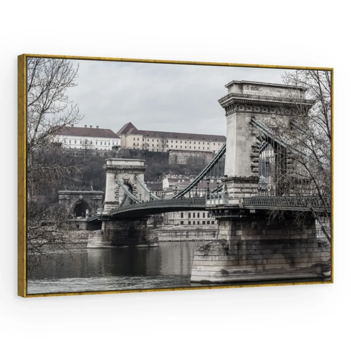 Quadro Decorativo Canvas Budapeste Invernal - CI0065