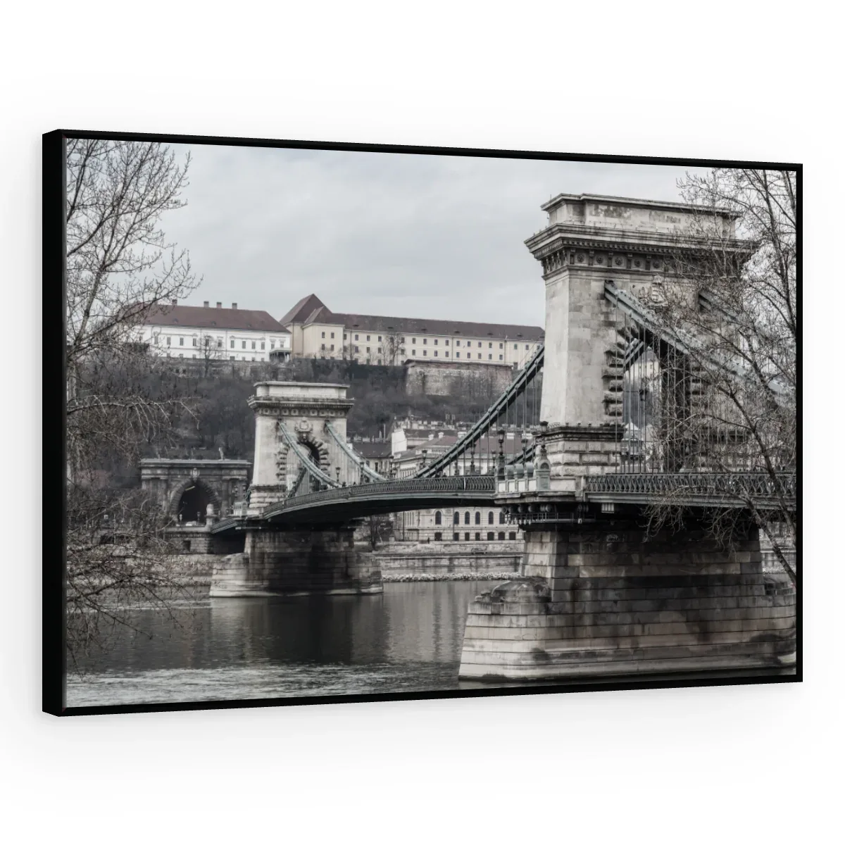 Quadro Decorativo Canvas Budapeste Invernal - CI0065