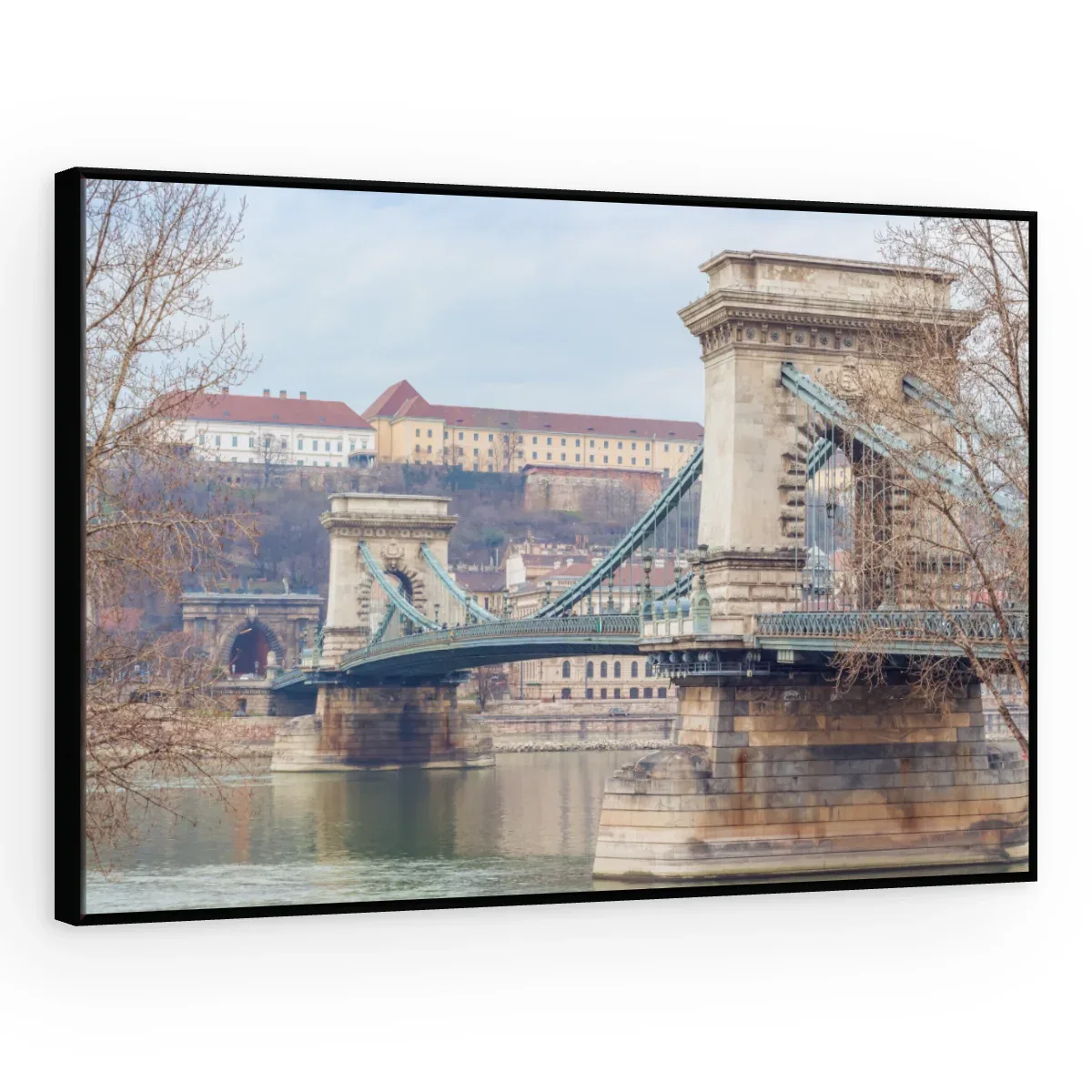 Quadro Decorativo Canvas Budapeste Romântica - CI0066