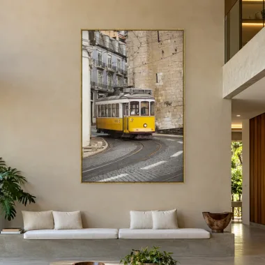 Quadro Decorativo Canvas Bonde Lisboeta - CI0067