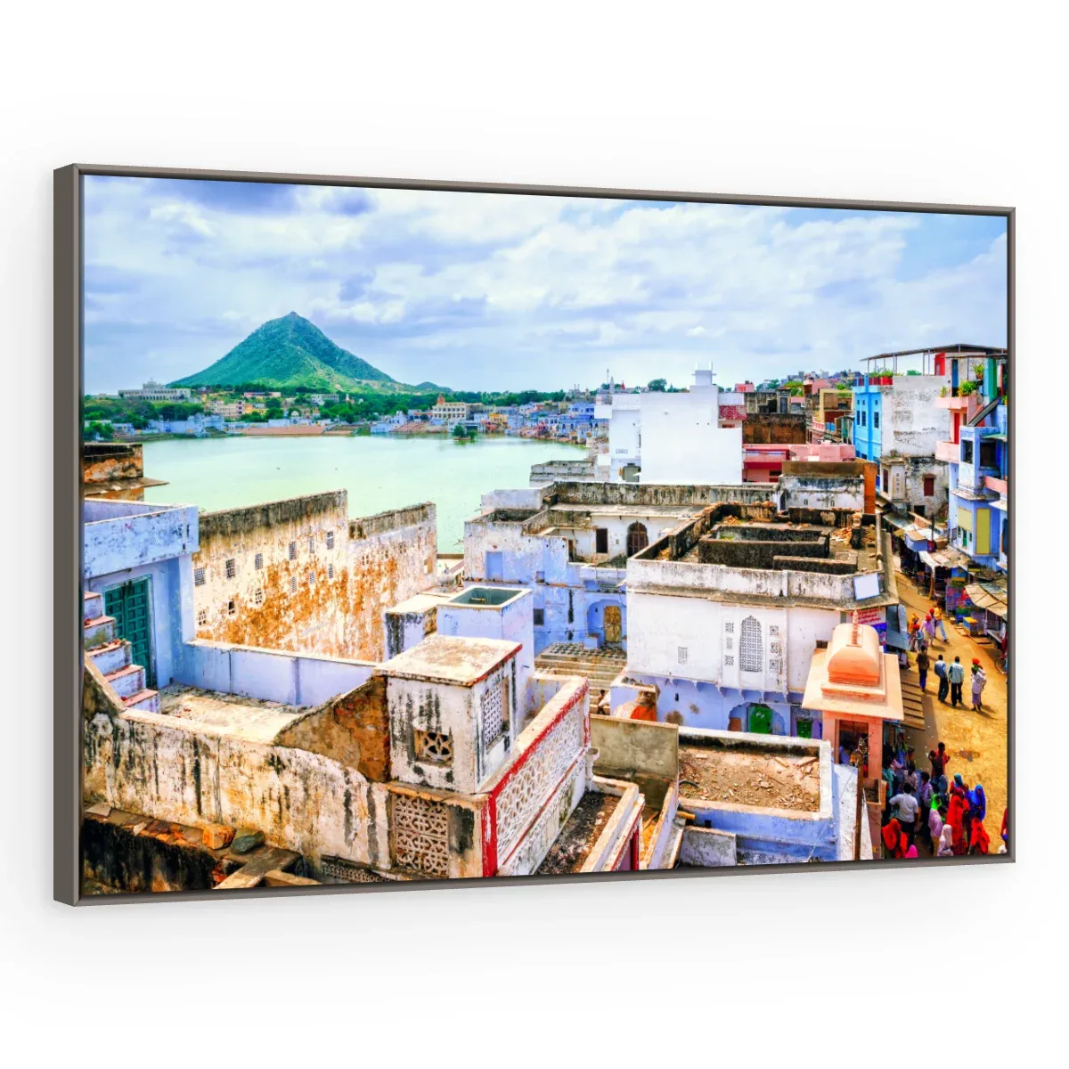 Quadro Decorativo Canvas Índia Colorida - CI0068