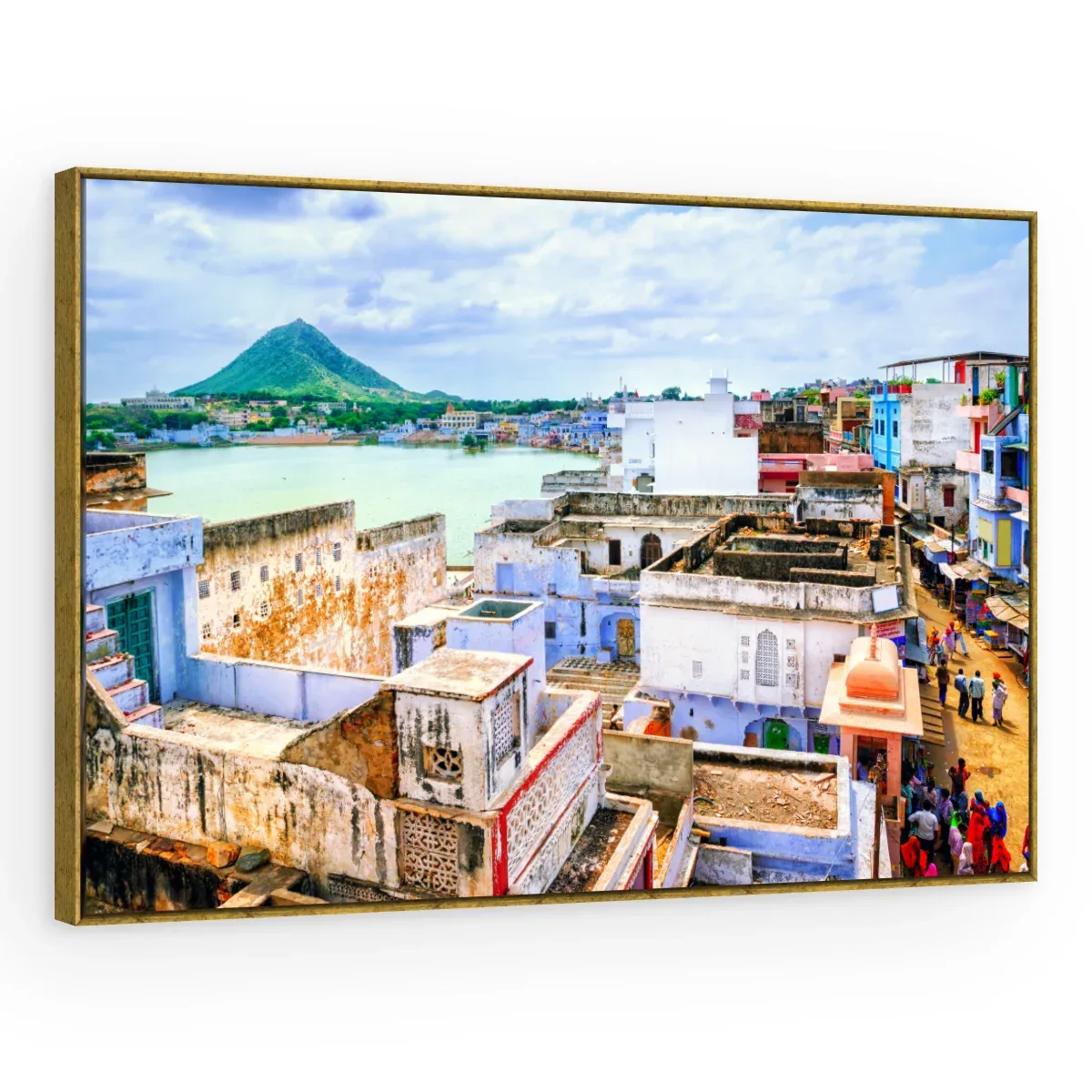 Quadro Decorativo Canvas Índia Colorida - CI0068