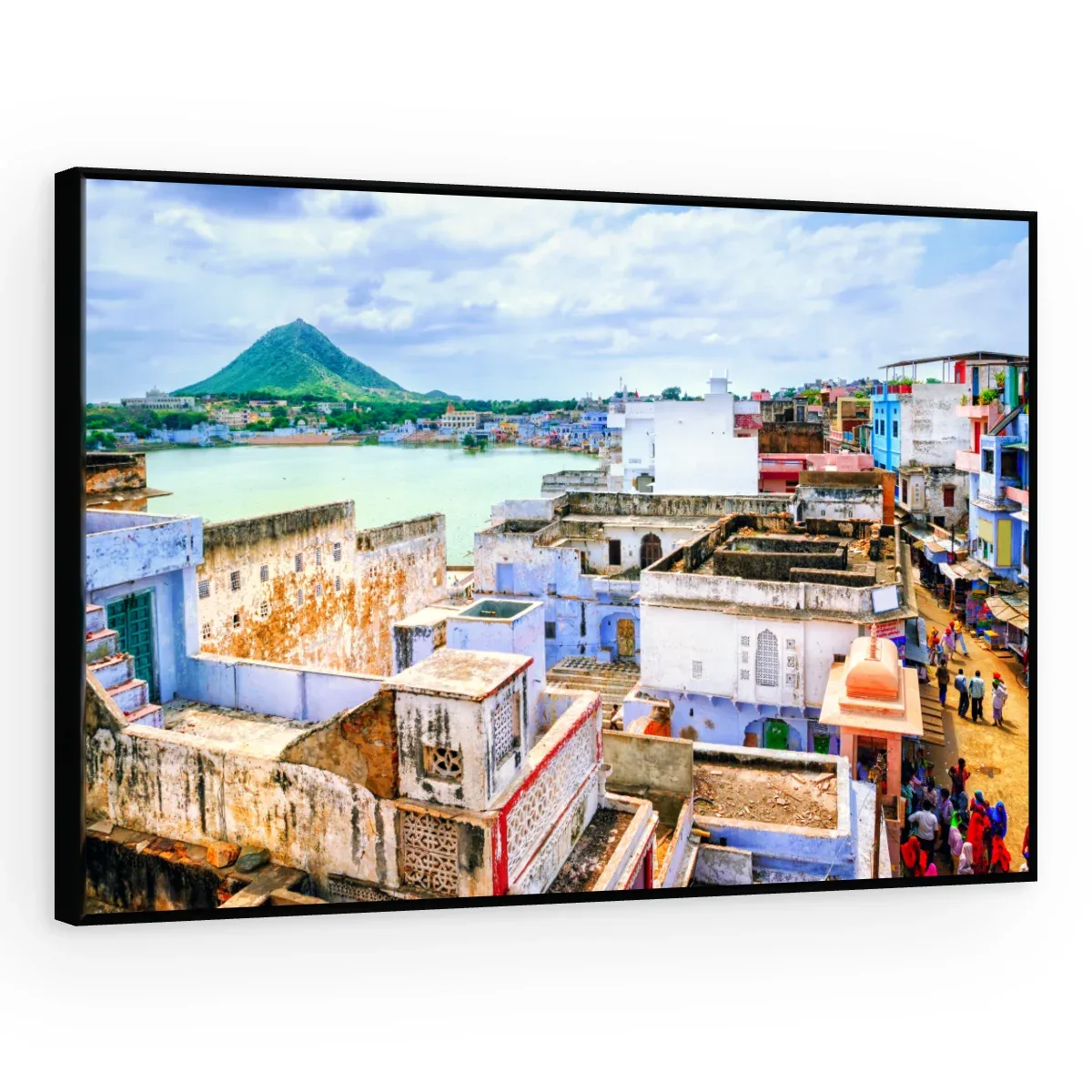 Quadro Decorativo Canvas Índia Colorida - CI0068