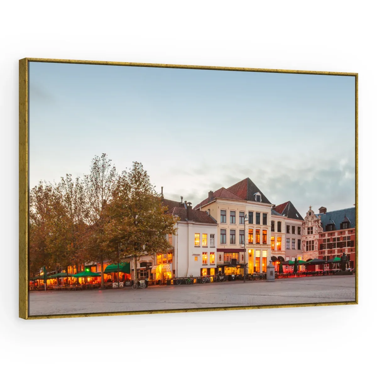 Quadro Decorativo Canvas Praça Europeia - CI0069