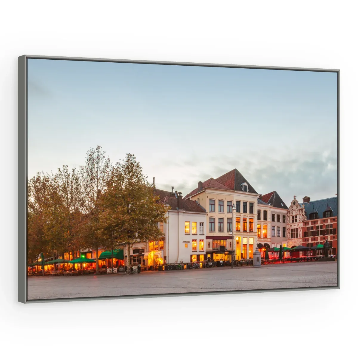 Quadro Decorativo Canvas Praça Europeia - CI0069
