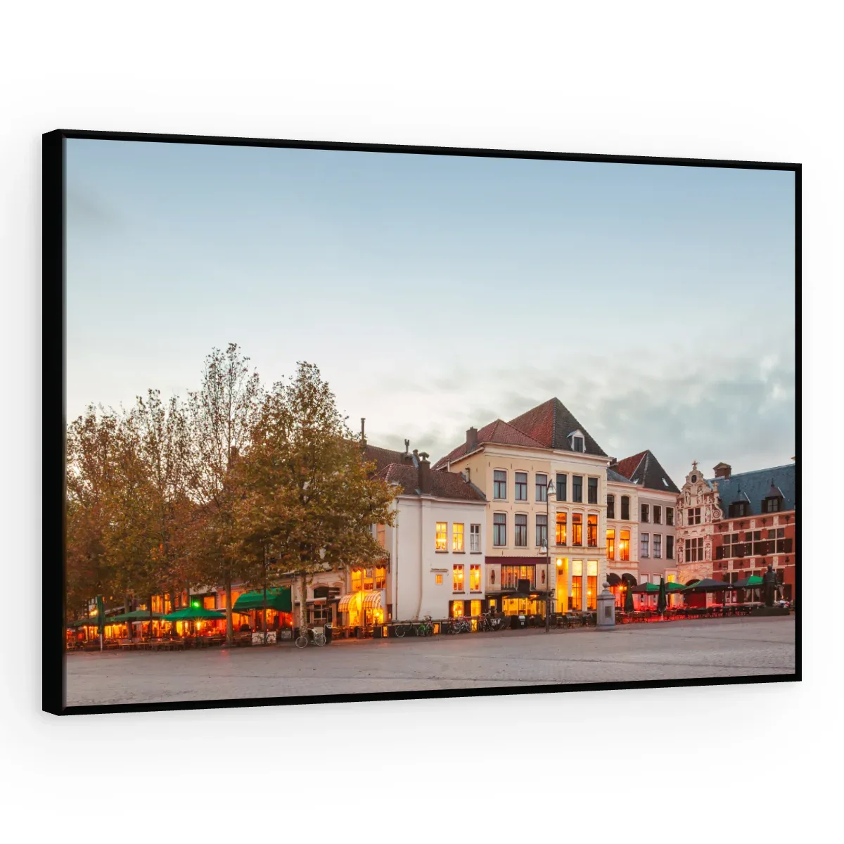 Quadro Decorativo Canvas Praça Europeia - CI0069