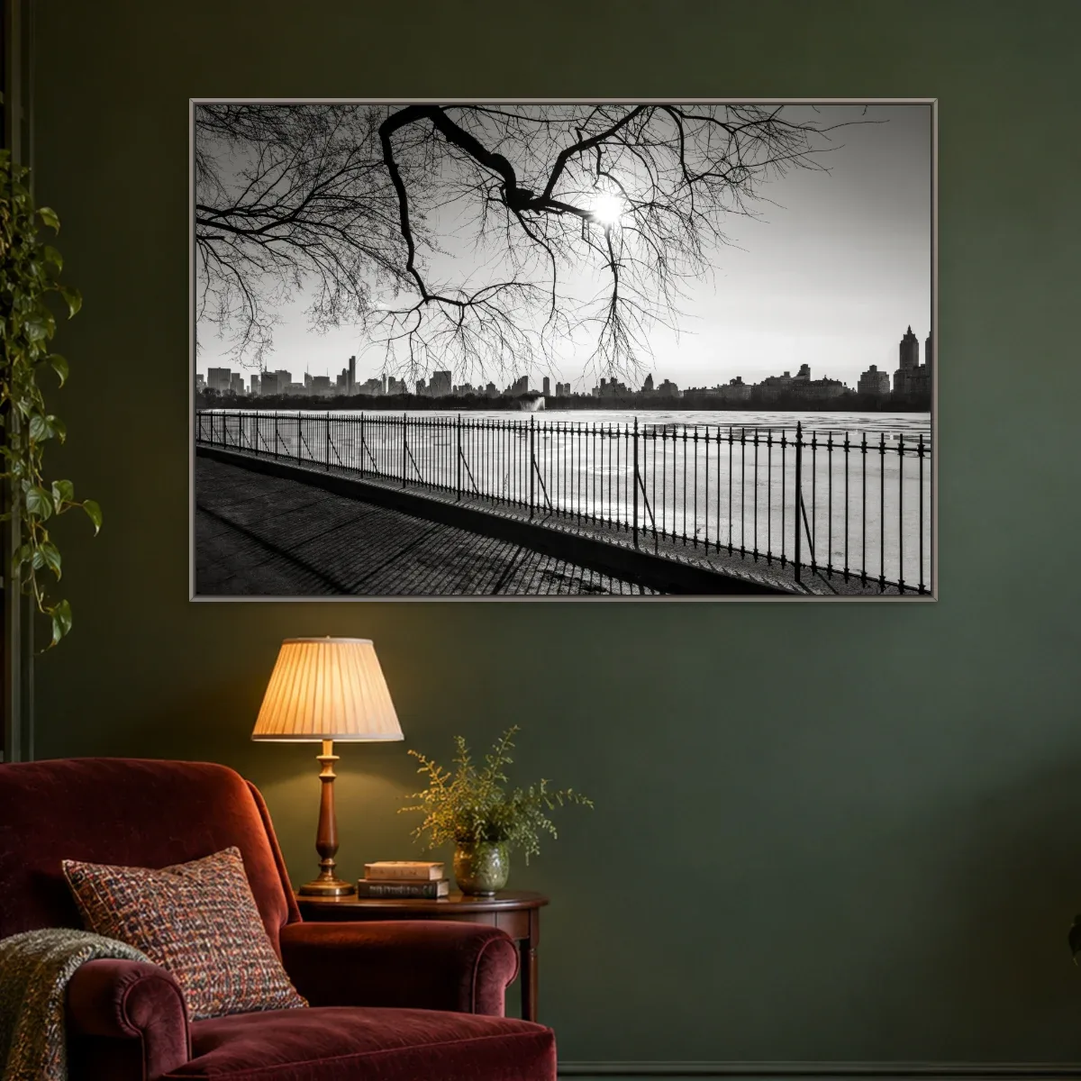 Quadro Decorativo Canvas Horizonte Melancólico - CI0071