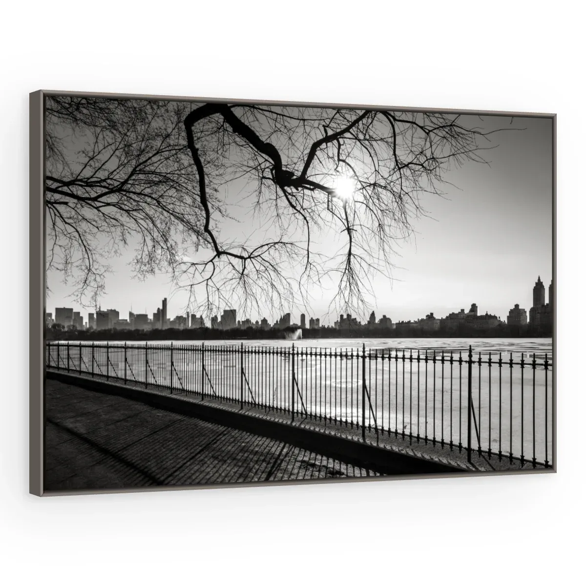 Quadro Decorativo Canvas Horizonte Melancólico - CI0071