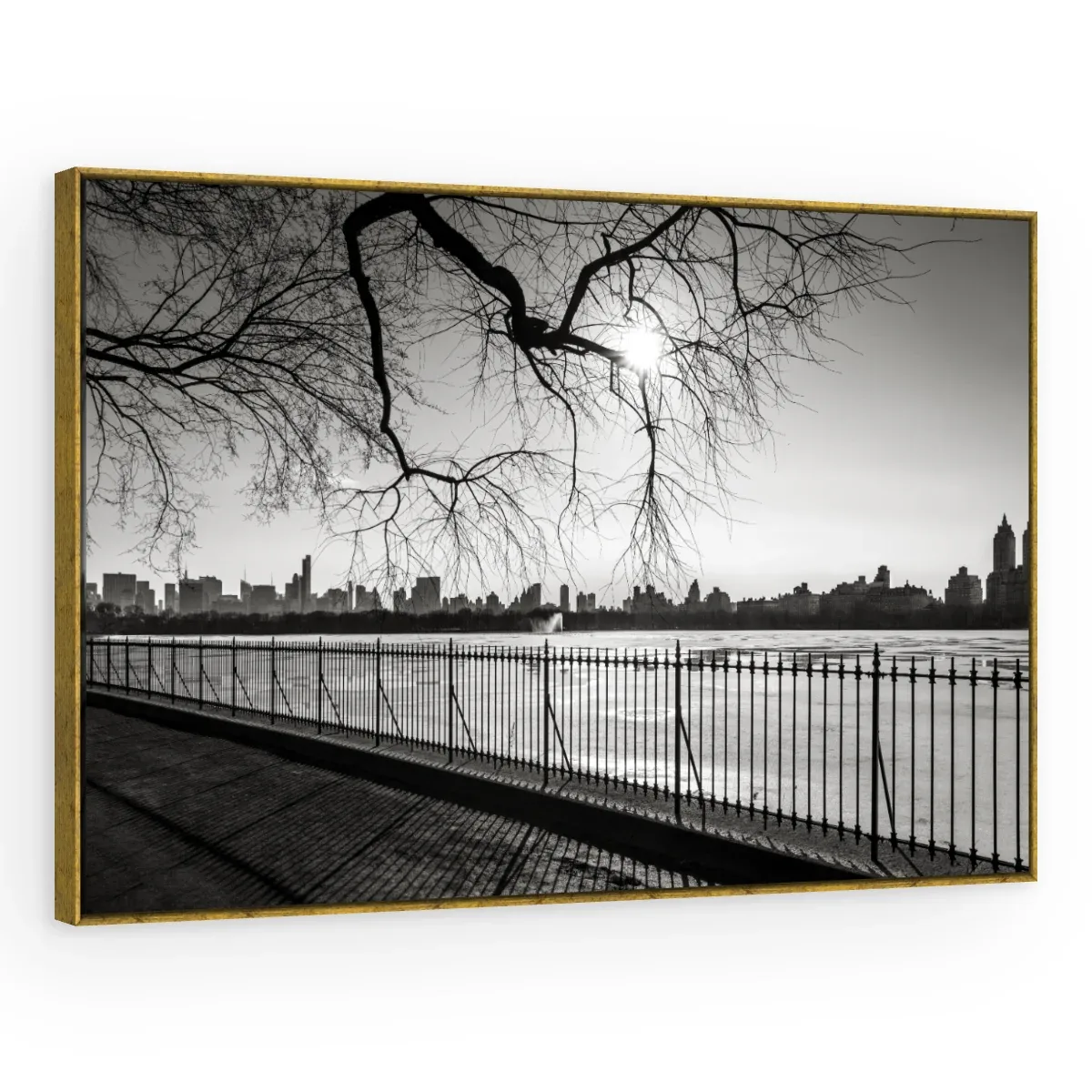 Quadro Decorativo Canvas Horizonte Melancólico - CI0071