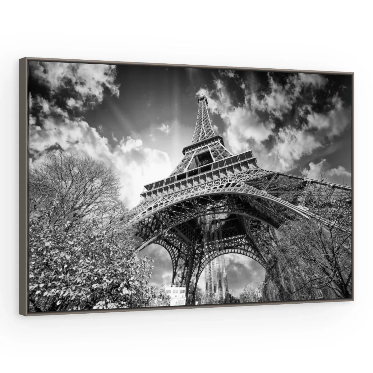 Quadro Decorativo Canvas Eiffel Imponente - CI0074