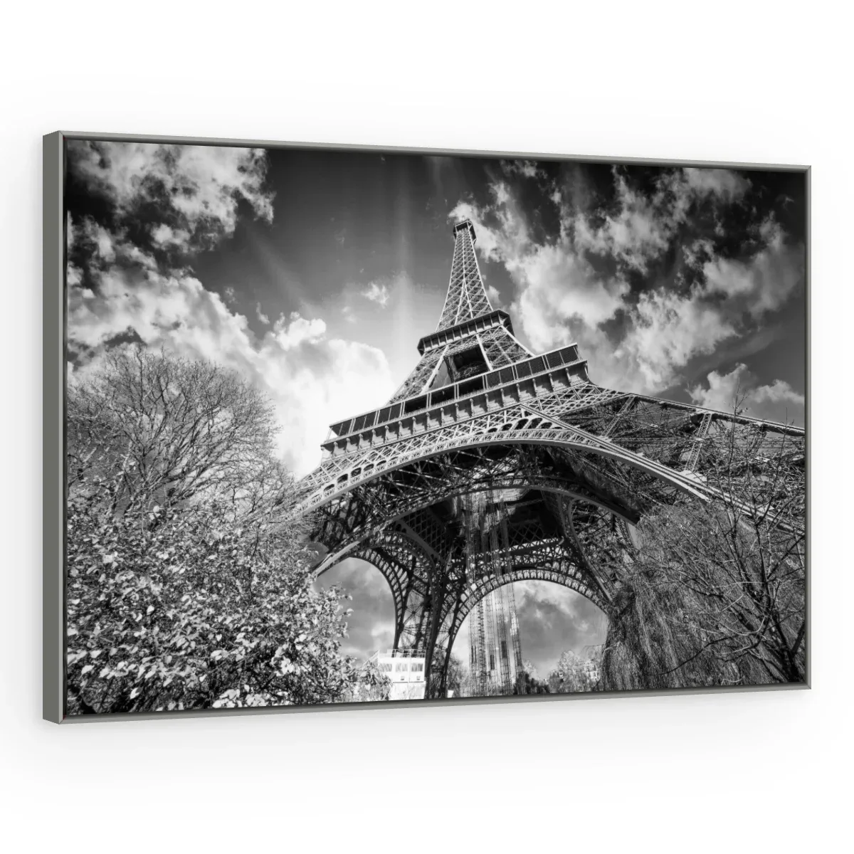 Quadro Decorativo Canvas Eiffel Imponente - CI0074