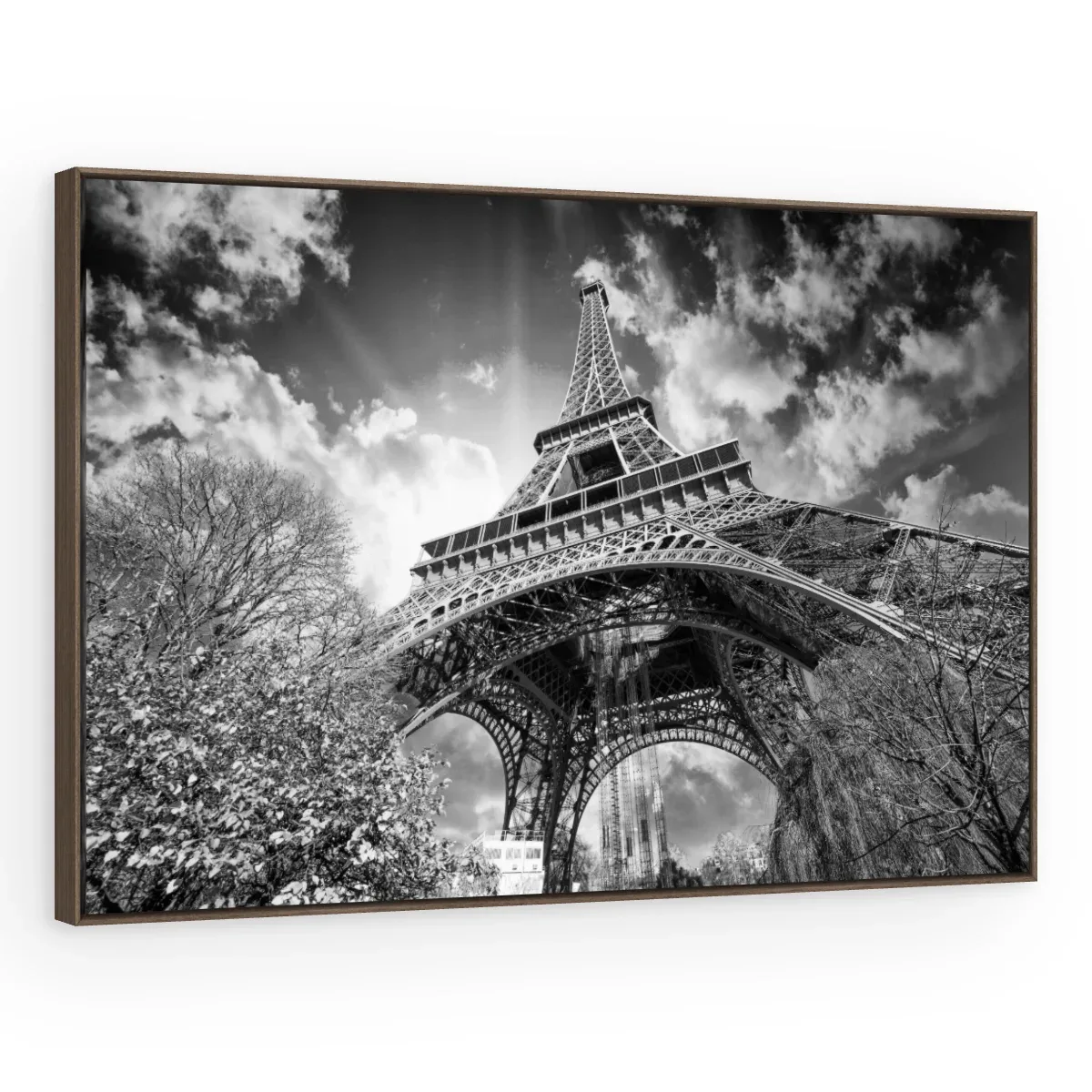 Quadro Decorativo Canvas Eiffel Imponente - CI0074