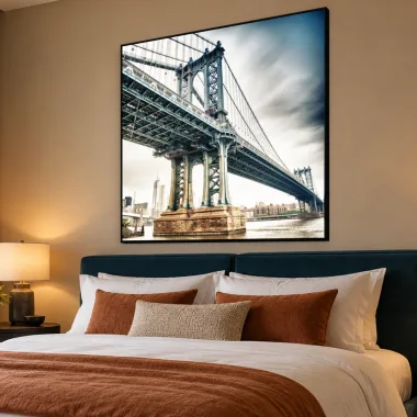 Quadro Decorativo Canvas Ponte Suspensa - CI0081