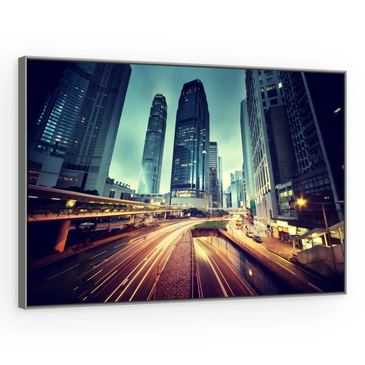 Quadro Decorativo Canvas Hong Kong - CI0086