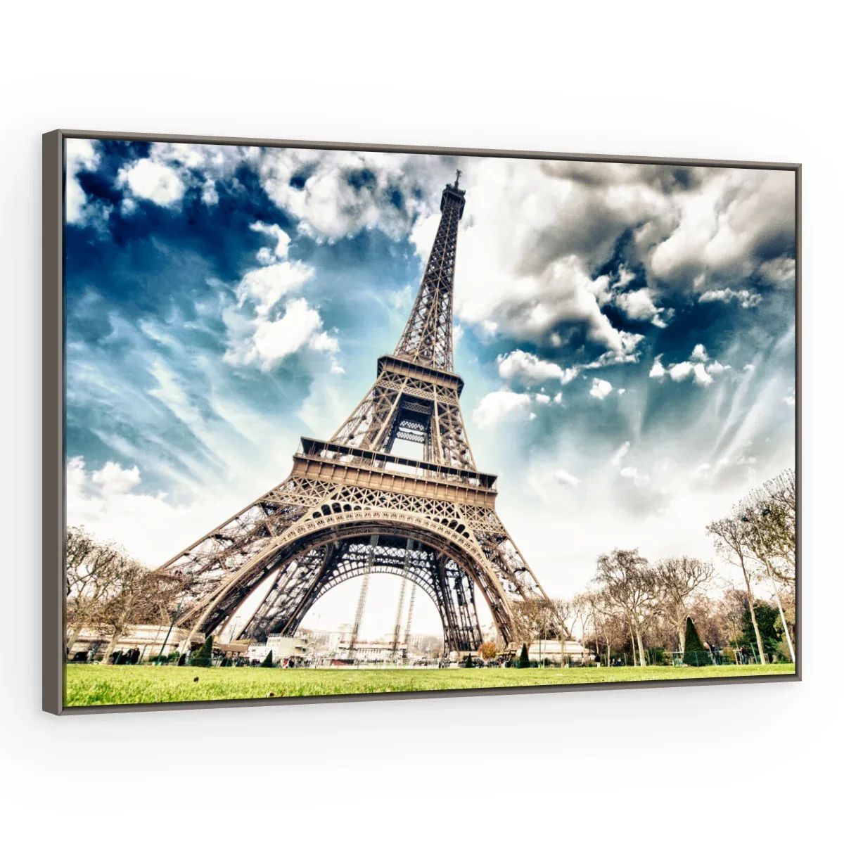Quadro Decorativo Canvas Eiffel Radiante - CI0087