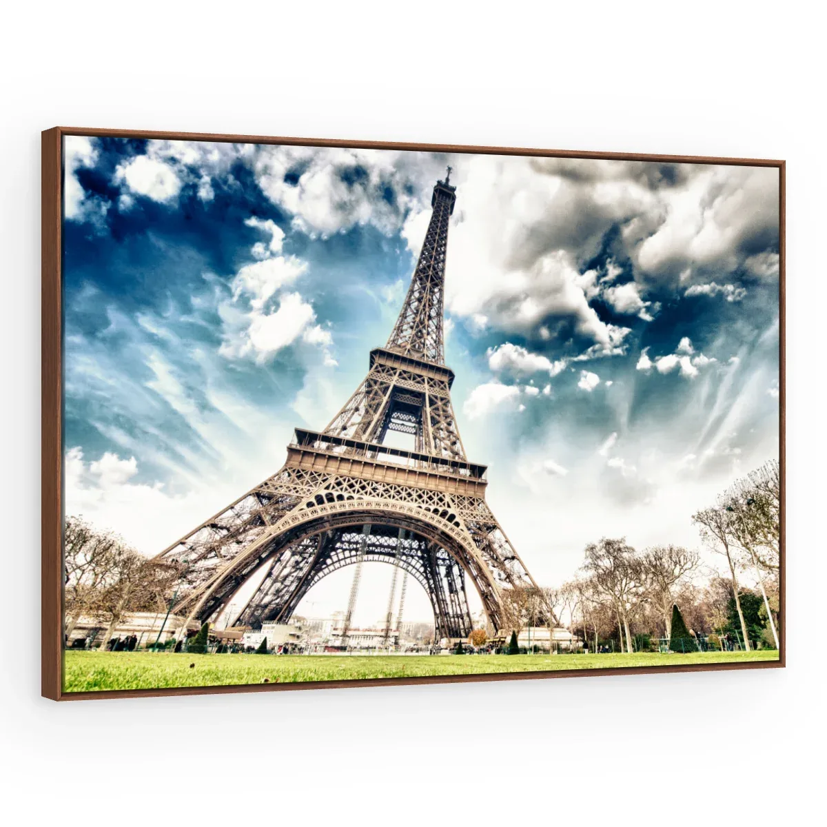 Quadro Decorativo Canvas Eiffel Radiante - CI0087