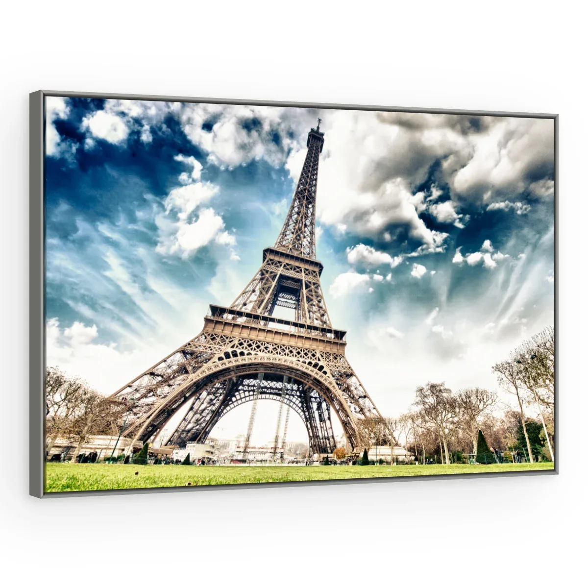 Quadro Decorativo Canvas Eiffel Radiante - CI0087