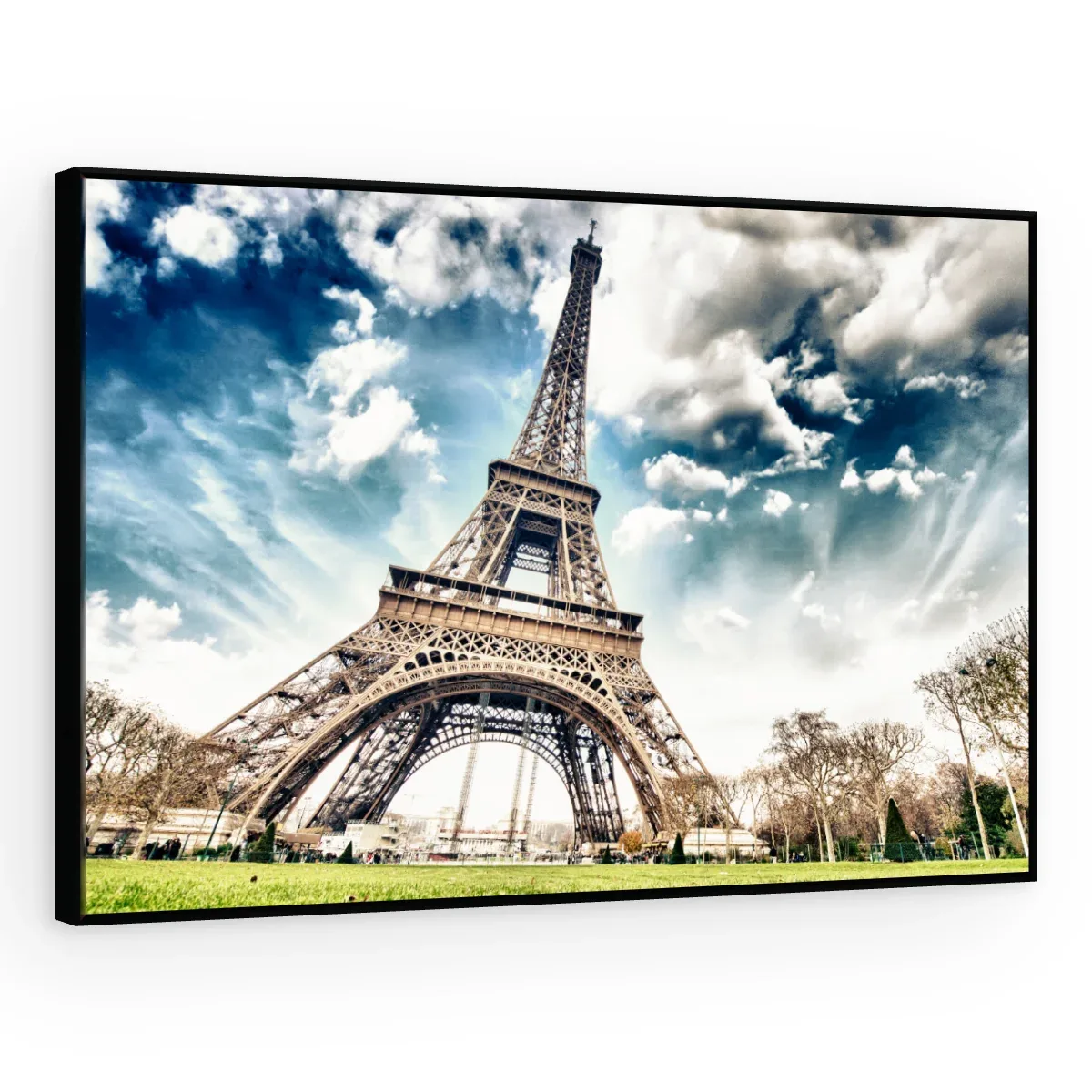Quadro Decorativo Canvas Eiffel Radiante - CI0087