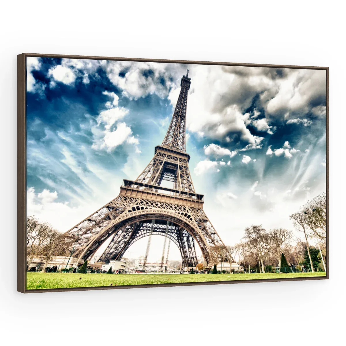 Quadro Decorativo Canvas Eiffel Radiante - CI0087
