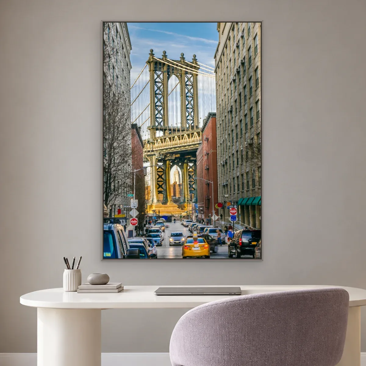 Quadro Decorativo Canvas Dumbo Brooklyn - CI0088
