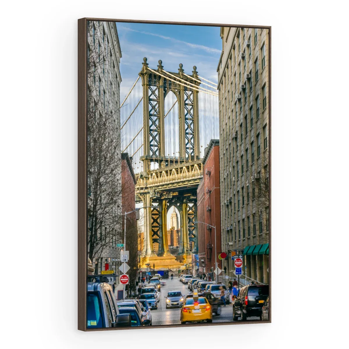 Quadro Decorativo Canvas Dumbo Brooklyn - CI0088