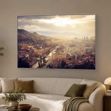 Quadro Decorativo Canvas Sarajevo Luminosa - CI0090